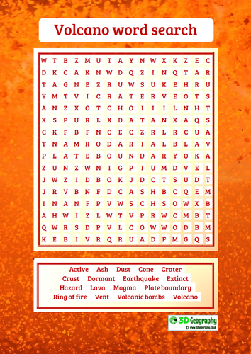 volcano-word-search-teaching-resources