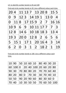 work sheets number bonds to 10 20 and 100 by rosabellaangelica