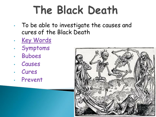 the black death lesson teaching resources