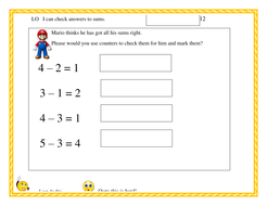 using inverse operations to check answers teaching resources