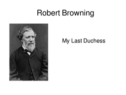 robert browning my last duchess