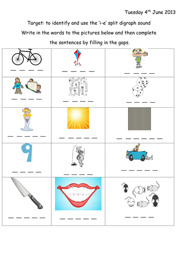 81 u e split digraph download phonics worksheets download phonics