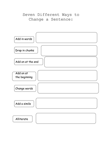 super sentences teaching resources