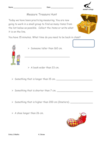 Measuring - Length | Teaching Resources