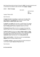 How to write an informal letter