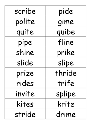Printables Ie Words Phonics List words phonics scalien ie scalien