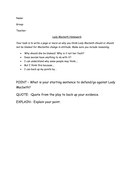 Lady macbeth soliloquy lesson image