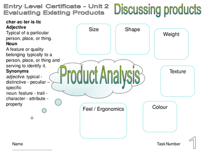aqa level product design coursework