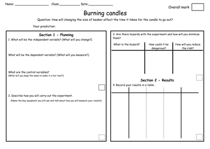 ks3 science practical investigations part 1 by wondercaliban uk