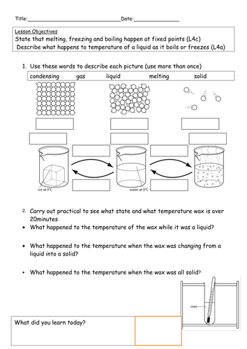 Explore science worksheets 8I Heat transfer | Teaching Resources