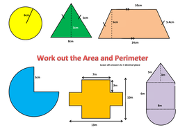 area and perimeter of compound shapes teaching resources