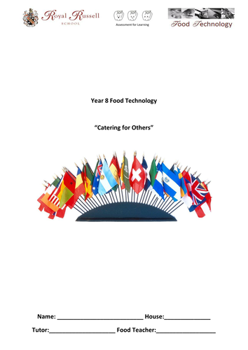 Complete student workbooks: KS3 Food technology | Teaching Resources