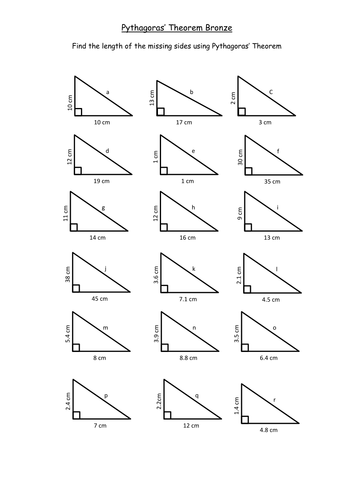 Worksheets Pythagorean Theorem Problems Worksheet math pythagorean theorem worksheets also word problems pythagoras questions worksheet fioradesignstudio pythagorean