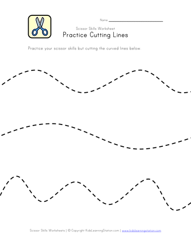 cutting skills practice sheets teaching resources