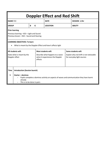 35 Red Shift Blue Shift Worksheet - Notutahituq Worksheet Information