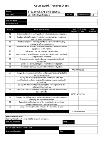 btec level 3 applied science unit 12 assignment c