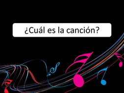 Spanish Game - Guess The Song | Teaching Resources