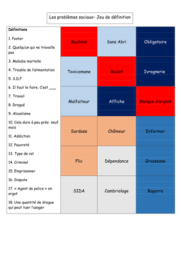 starter-on-social-issues-definition-game-teaching-resources