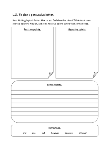 7 year charts tes bar writing. by Jenkate Persuasive writing letter and