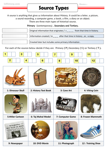 primary-secondary-tertiary-sources-teaching-resources