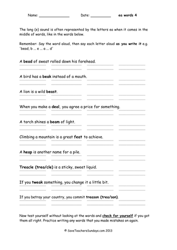 5 worksheets vocabulary pdf year 5 New Spellings Lists by Curriculum  Year Words