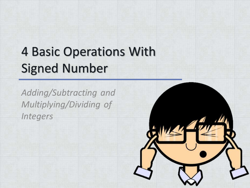 PPT and Videos on Basic Algebra