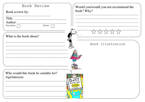 Book review homework ks1