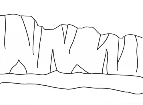 iceberg coloring pages