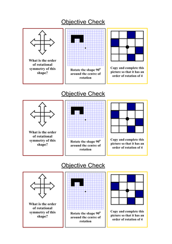 Rotational Symmetry by mattsteel87 - Teaching Resources - TES