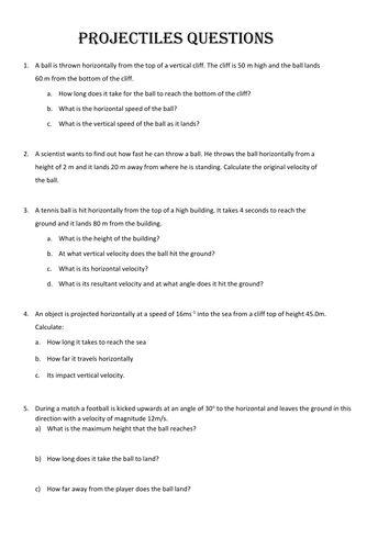 AS Physics - Motion | Teaching Resources