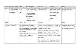 Year 5 character narrative writing | Teaching Resources