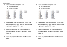 data gcse sampling Sampling GCSE by Statistics  elfinhan1  Techniques