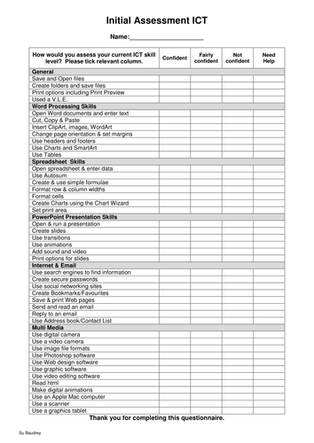 Spreadsheets KS3 | Teaching Resources