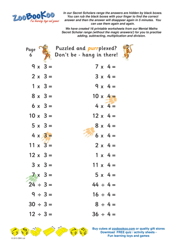 3-4-times-tables-teaching-resources