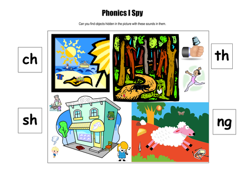 Phonic activities | Teaching Resources
