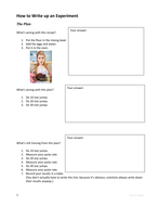 Pulse Rate Experiment KS3 | Teaching Resources
