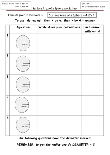 Surface Area | Teaching Resources