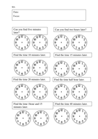 Microsoft time worksheets Worksheet time KB, 3 interval intervals  year (31 MA.docx Word)