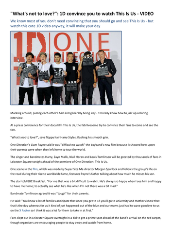 One Direction Amazon Video This Is Us This Is Japan's Moment To