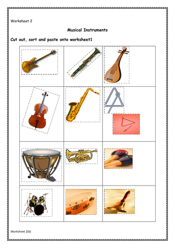 Different musical instruments and their deals sounds