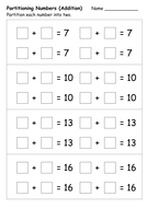 Addition Worksheets | Teaching Resources