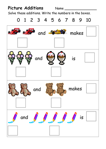 Addition Worksheets | Teaching Resources