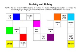 Doubles and Halves | Teaching Resources