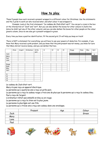 logic puzzle teaching resources