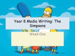 Unit 1: The Simpsons