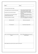 Music Evaluation Sheet | Teaching Resources