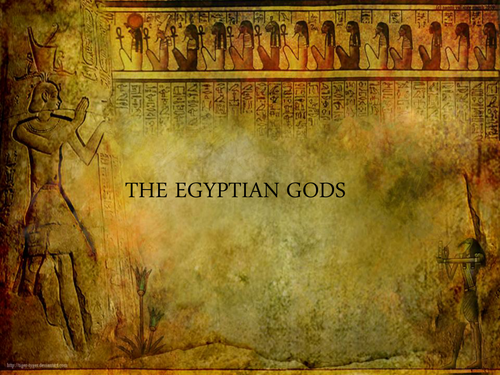 Y3 Ancient Egypt ICT Research Egyptian Gods | Teaching Resources
