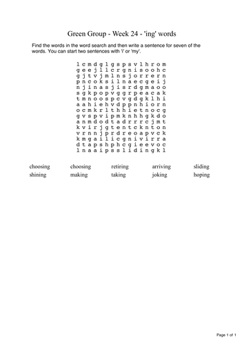 Level 1 Spring 2 spelling tests | Teaching Resources