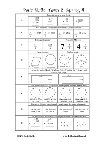 maths-worksheets-basic-skills-teaching-resources