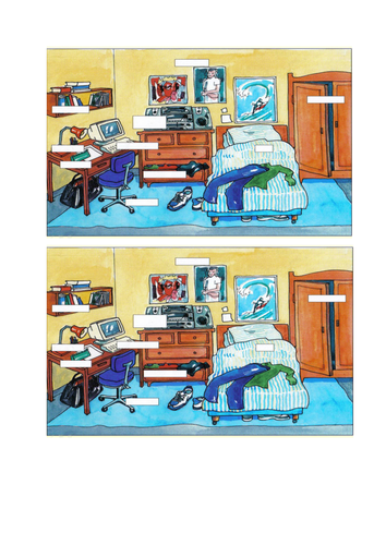 {TRICOLORE 1} Unit 3 - Ma chambre - objects, prepositions of place {2 ...